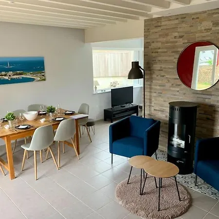 Maison Bord De Mer Dans La Petite Irlande Auderville Exterior foto